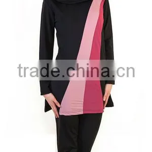 Wholesale Custom Sexy Muslim Lycra Fabric For Bikini Swimwear thumbnail-4