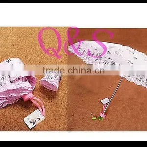 Super Mini Lace Umbrella for Lady for Outdoor thumbnail-1