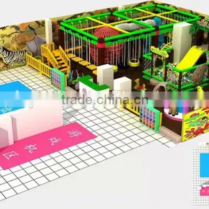 Adventure Play Equipment Indoor Ropes Course For Children thumbnail-2