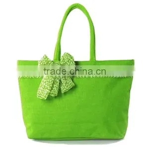 Canvas Rope Handle Beach Bag thumbnail-4