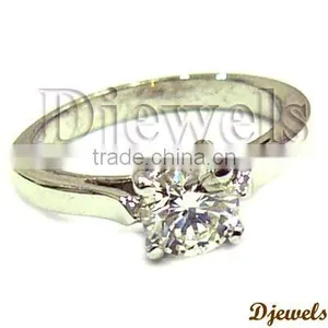 Solitaire Diamond Rings, Diamond Anniversary Rings, Bridal Jewelry thumbnail-2