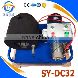 SY-DC32 12V 24V 1/8-2'' Inches Best Rubber Designer Hydraulic Hose Crimpers thumbnail-1