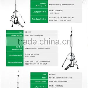Drum Percussion Cymbal Hi-hat Stand Musical Instrument Online Taiwan thumbnail-6