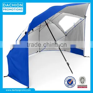 Promotional Logo Portable Beach Umbrella thumbnail-1