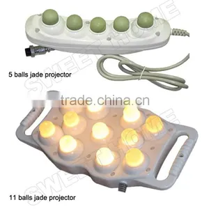 Air Squeezing Whole Body Acupressure Massage Bed / CE Automatic Jade Electric Massage Table thumbnail-5