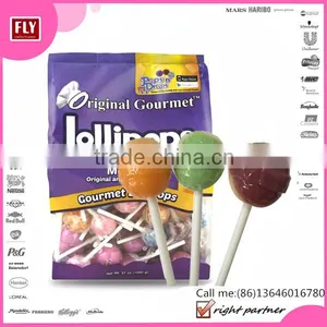 Cream Flavour Original Gourmet Big Bom Lollipop Hard Candy thumbnail-1
