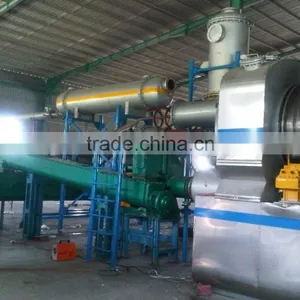 Fully Automatic Continuous Waste Tire/ Plastic/medical Waste Pyrolysis Plant thumbnail-2