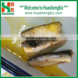 125g Canned Sadines in Vegetable Oil Big Whole Fish Body thumbnail-2