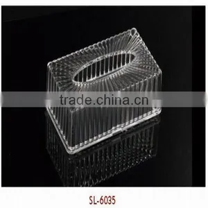 Plastic Rectangle Tissue Box thumbnail-3