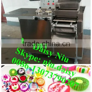 Commercial Candy Stick Cutting Machine/Embossed Sugar Rod Cutting Machine/handmade Small Round Candy Cutter Machine thumbnail-1