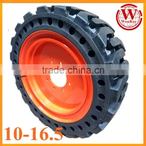 Rim 8.25x16.5 Skid Steer Tires 10-16.5 for Bob Cat New Holland Jcb John Deere thumbnail-1
