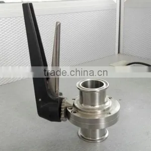 Stainless Steel China Suppliers Sanitary Butterfly Valve thumbnail-5