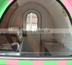 2016 Mobile Outdoor Hand Push Food Cart for Catering thumbnail-3