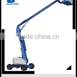 Construction Building Self-propelled Articulating 15m Small Hydraulic Mobile Boom Lift thumbnail-1