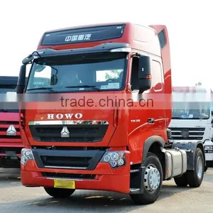 International Low Price HOWO T7H 4X2 400HP Euro4 AMT Tractor Head Truck for Sale thumbnail-2
