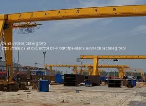 Высококачественная мобильная портальная крана с грузоподъемностью 5 тонн thumbnail-2