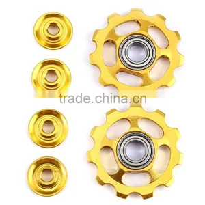 11T Aluminum Sealed Bicycle Rear Derailleur Jockey Wheel Road MTB Guide Roller Idler Pulley Part Cycling Bike Accessory thumbnail-6