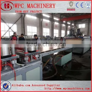 Plastic PVC Semi Skinning Foam Board Extrusion Production Line thumbnail-2