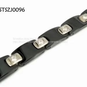 Stamping Steel Titanium Bracelet / Stainless Steel Bangle For Gift thumbnail-1