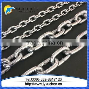 DIN5685A/C Steel Link Chain Factory Price Natural Color Link Chain thumbnail-3