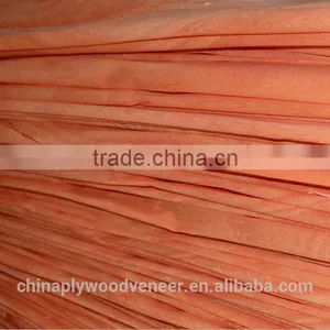 Linyi Grade a b c 0.5mm 1220x2440 Decorative Natural Okoume Face Veneer thumbnail-5