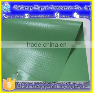 Heat Welding Tarpaulin Plastic Sheet With Metal Grommets, Flame Retardant thumbnail-1
