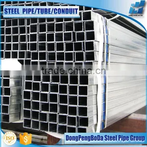 50*120mm China Hot Dipped Galvanized gi Steel Pipe thumbnail-1