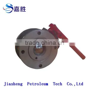 Factory Supply Aluminium Flange Ball Valve With Handle thumbnail-4