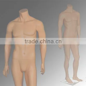 Window Dispaly Sexy Male Mannequins Headless Sexy Doll Stand for Sale thumbnail-2
