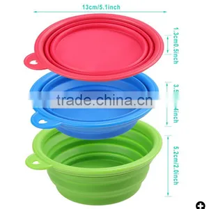 Wholesale Collapsible Supreme Dog Bowl Silicone Folding Dog Bowls thumbnail-5