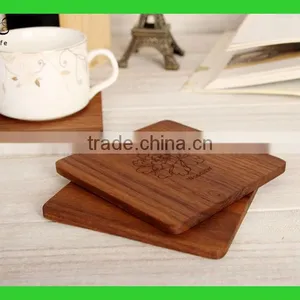 Custom Wooden Coasters Laser Engraved Coasters High Quality Wood Placemat thumbnail-4