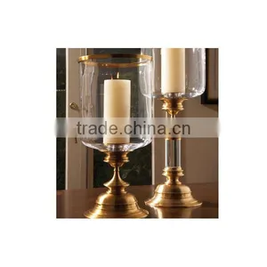 Glass Hurrican Centerpiece/ Wedding Centerpiece/ Table Centerpiece thumbnail-3