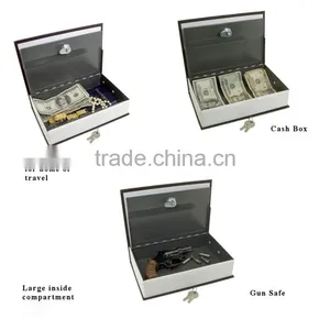 Dictionary Key Lock Travel Security Hidden Book Safe Money Safe Box thumbnail-6
