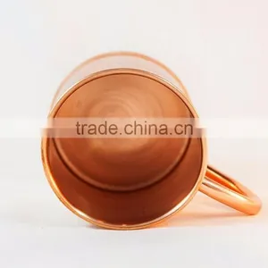 100 % Solid Moscow Mule Pure Copper Mugs Manufacturer thumbnail-3