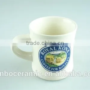Ceramic Enamel Mug, Printed Enamel Mugs Stoneware Customized 12 Oz Promotion Mugs thumbnail-5