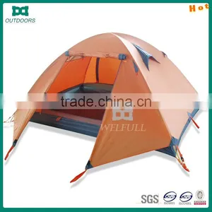 Portable Cheap Folding Fiberglass Pole Camping Tents China thumbnail-1