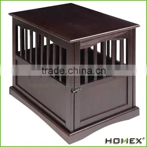 Wood Oversized Dog Cage End Table Homex_BSCI Factory thumbnail-1
