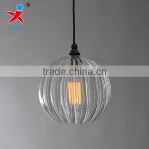 Adjustable Modern Glass Shades Pendant Lamp thumbnail-1