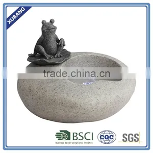 Park Outdoor Water Fountain Decoration Frog Water Flow Fountain Home Decor thumbnail-1