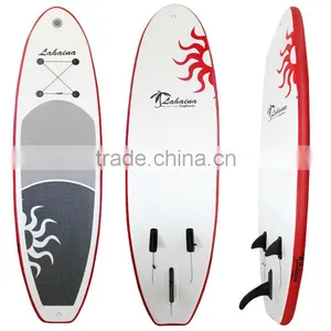 Surfboards Type Bamboo Veneer SUP Paddle Board With EVA Deck Pad Epoxy Stand Up Paddle Board thumbnail-1