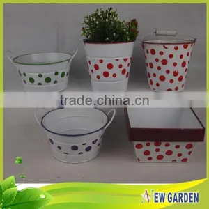 Professional Supplier Reasonable Price Metal Plant Pots Wholesale thumbnail-1
