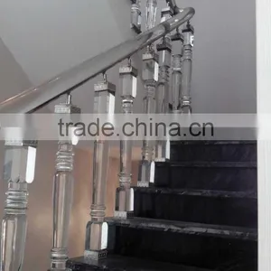 Crystal Staircase Balustrades Decorative Balustrade Glass Balustrade thumbnail-1