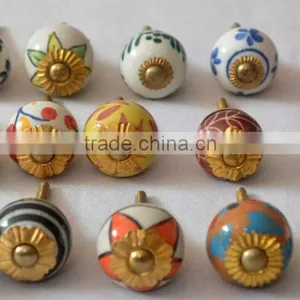 New Mix Design Hand Painted Kitchen Cabinet Knobs thumbnail-1