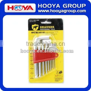9pcs Hex Key Wrench Set thumbnail-1