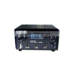 Professional Dual LCD Tattoo Power Supply thumbnail-1