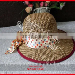 Mexican Hat Made of Natural Bamboo thumbnail-1