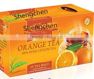 2017 2g*20bags/box Top Quality Famous Organic Black Tea With Orange Flavor to Iran Sudan Palestaine USA and UK Market thumbnail-1