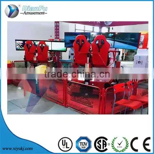 Guangzhou DianfuThree Screen Electric 360 Degree Driving Simulators thumbnail-3