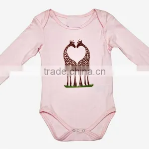 Baby Body Suit Long Sleeve_100 % Organic Cotton Baby Body Suits and Soft With Long Sleeve Baby t Shirts With Organic Latest Des thumbnail-1