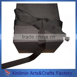 Paper Packaging Cardboard Boxes With Lid Ribbon thumbnail-1